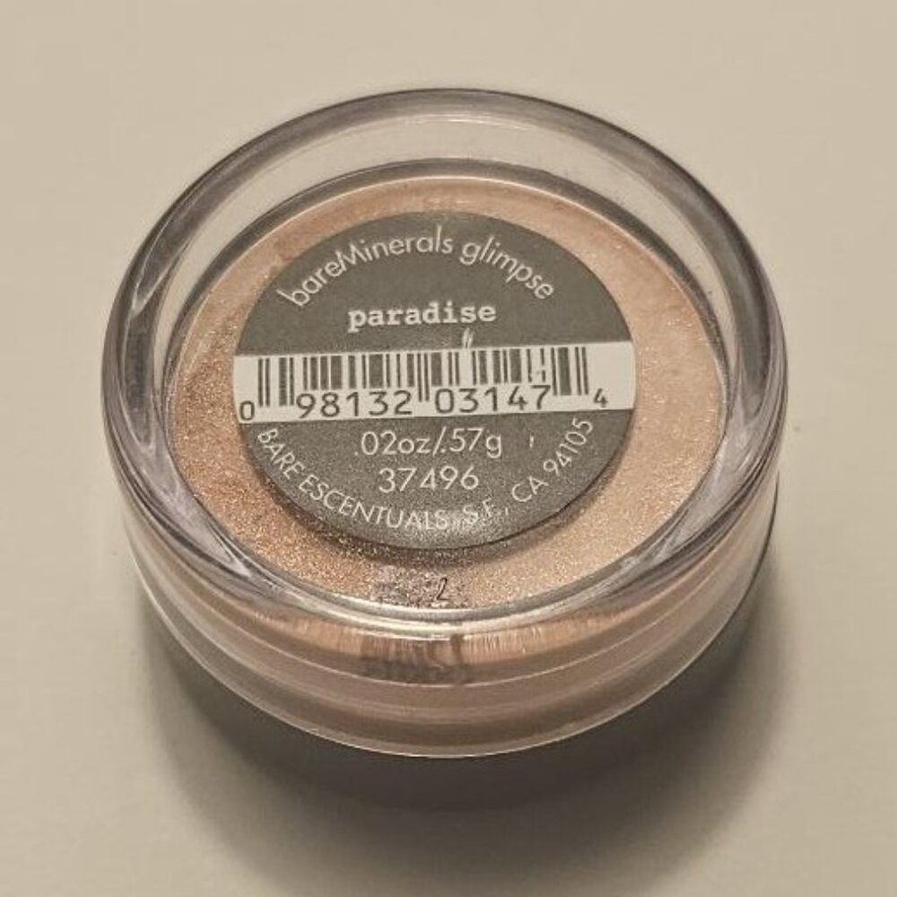 New Sealed BareMinerals Escentuals Paradise Glimpse .57 g/.02 oz